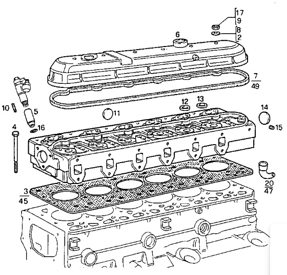 Iveco 8061/Firedriver Cylinder Head