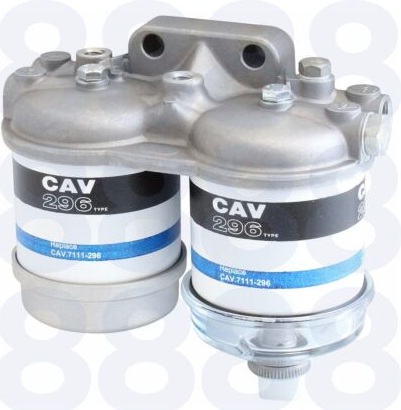 Twin Fuel Filter Assembly / Water Separator