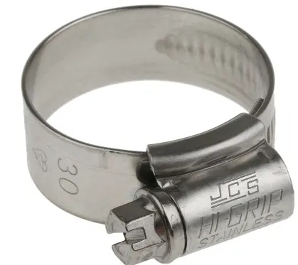 Hi-Grip Jubilee Clip to suit 1 inch ID braided fuel transfer hose